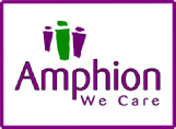 Amphion We Care Logo Care Homes and Home Care